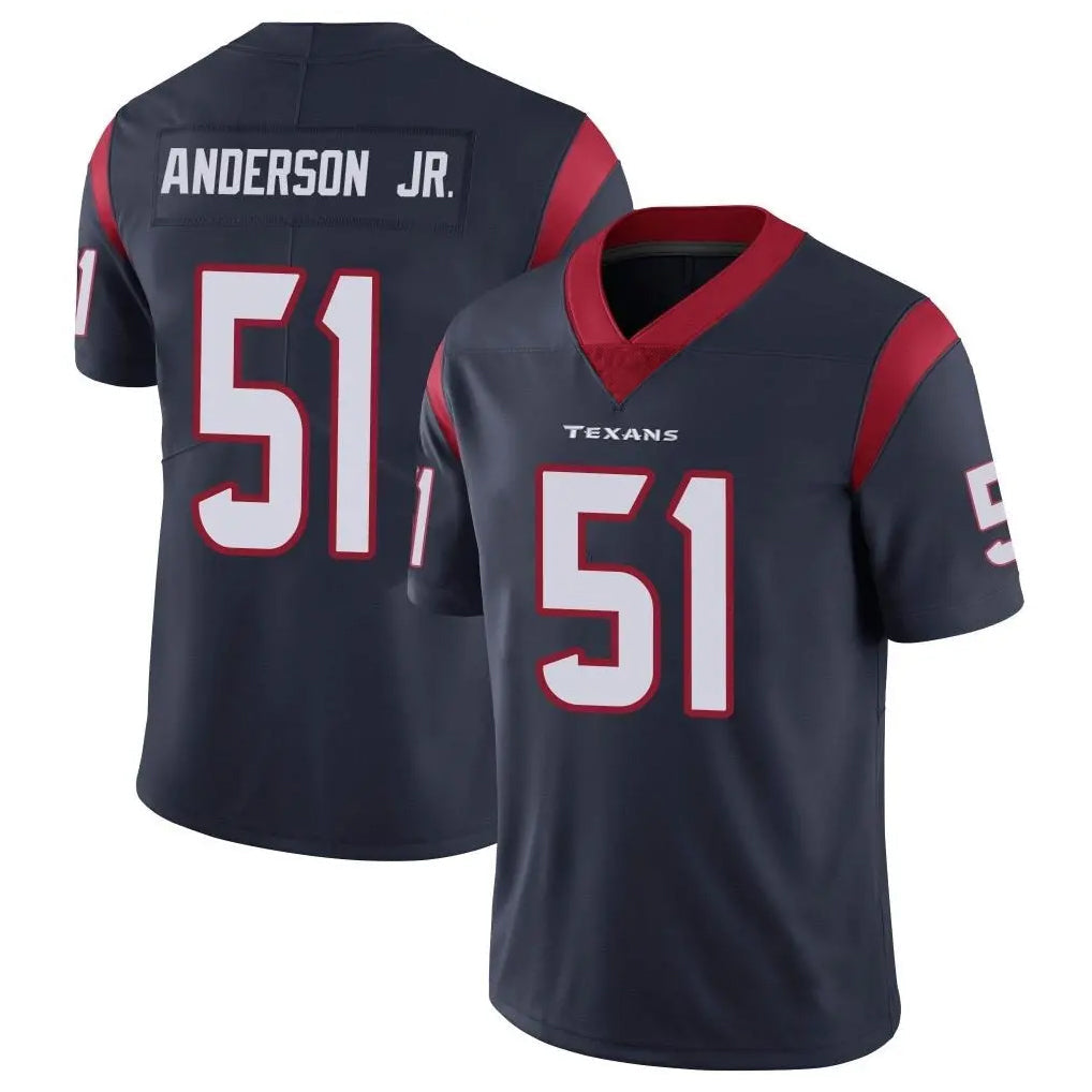 Davalo H.Texans #51 Will Anderson Jr. Player Navy Limited Vapor Untouchable Home Game Stitched Jerseys