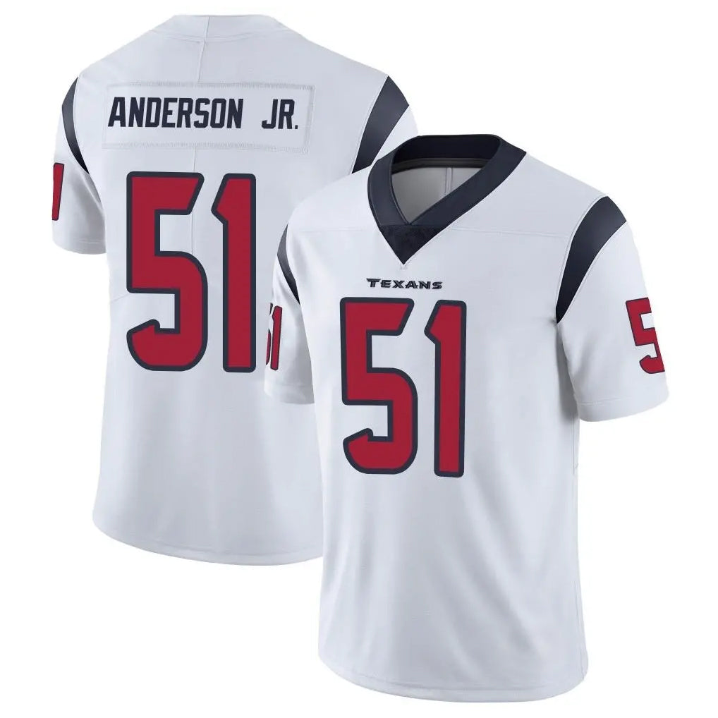 Davalo H.Texans #51 Will Anderson Jr. Player White Limited Vapor Untouchable Home Game Stitched Jerseys
