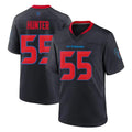 Davalo H.Texans #55 Danielle Hunter Player Navy 2nd Alternate Home Game Stitched Jerseys