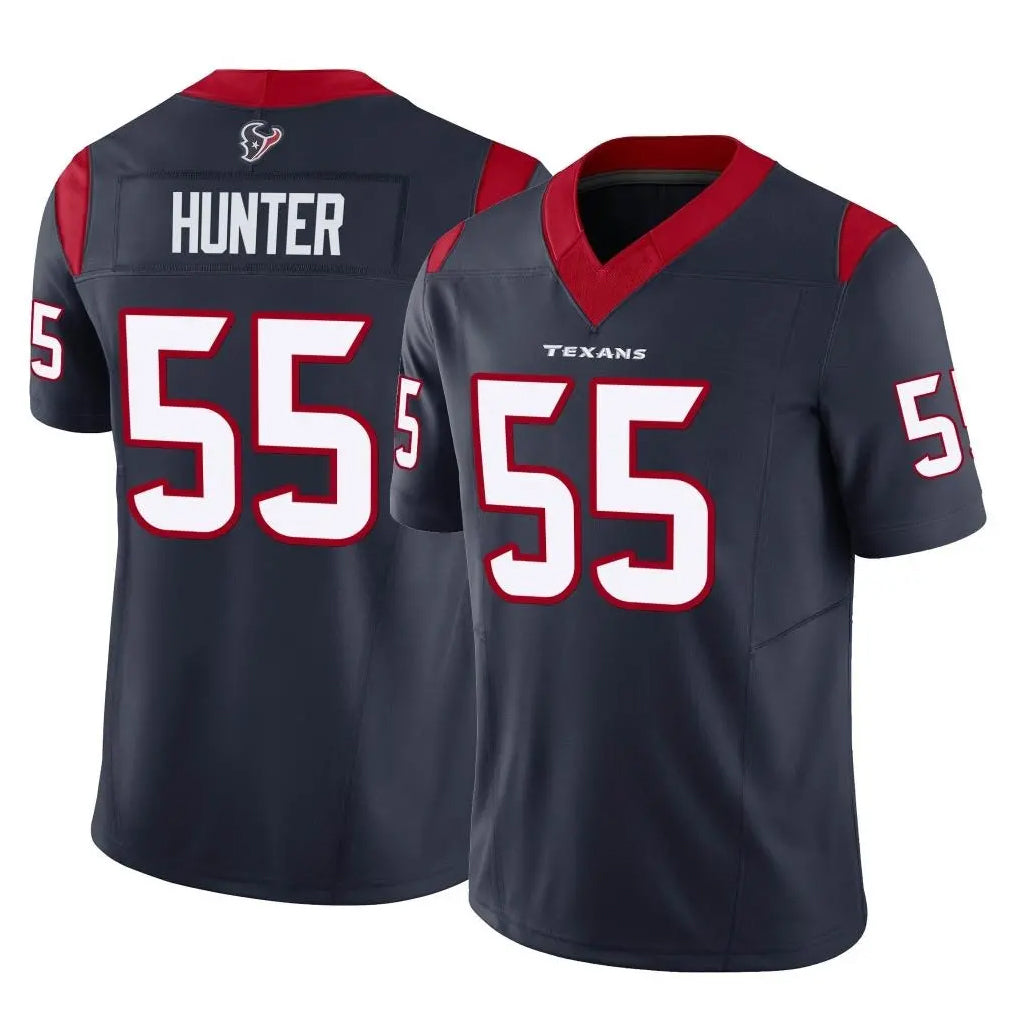 Davalo H.Texans #55 Danielle Hunter Player Navy Limited Vapor F.U.S.E. Home Game Stitched Jerseys