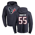 Davalo H.Texans #55 Danielle Hunter Player Navy Pro Line Pullover Hoodie Limited Game Stitched Jerseys