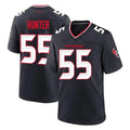 Davalo H.Texans #55 Danielle Hunter Player Navy Team Home Game Stitched Jerseys