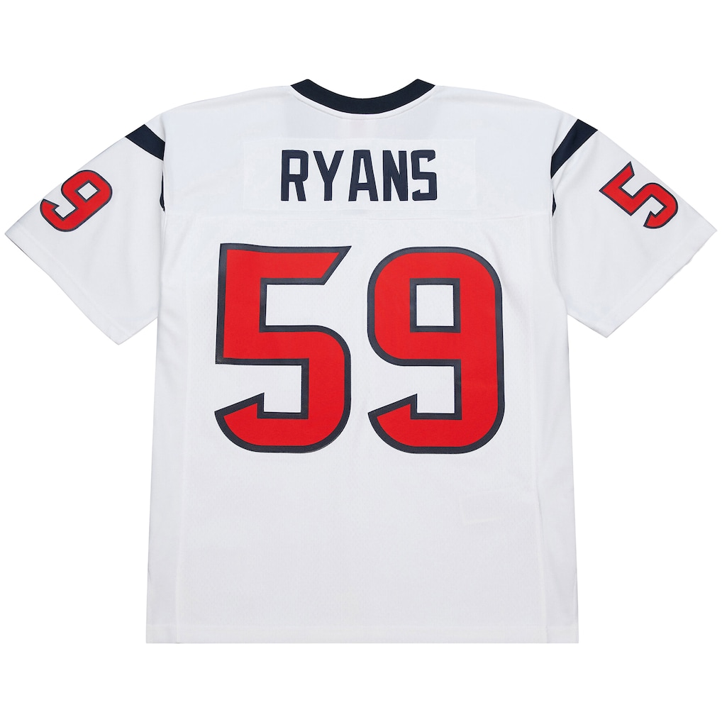 Davalo H.Texans #59 DeMeco Ryans Mitchell & Ness White 2006 Legacy Replica Jersey Stitched Puhic