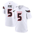 Davalo H.Texans #5 Jalen Pitre Player White Home Game Stitched Jerseys