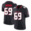 Davalo H.Texans #69 Ed Ingram Player Navy Limited Alternate Vapor F.U.S.E. Home Game Stitched Jerseys