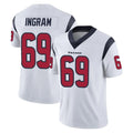 Davalo H.Texans #69 Ed Ingram Player White Limited Vapor Untouchable Home Game Stitched Jerseys
