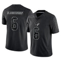 Davalo H.Texans #6 Reed Blankenship Player Black Reflective Limited Game Stitched Jerseys