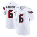 Davalo H.Texans #6 Reed Blankenship Player White Home Game Stitched Jerseys
