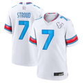 Davalo H.Texans #7 C.J. Stroud White 2026 Rivalries Collection Game Stitched Jerseys