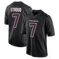 Davalo H.Texans #7 CJ Stroud Player Black Fashion Home Game Stitched Jerseys