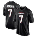 Davalo H.Texans #7 CJ Stroud Player Carbon Black Fashion Home Game Stitched Jerseys