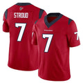 Davalo H.Texans #7 CJ Stroud Player Red Limited Vapor F.U.S.E. Home Game Stitched Jerseys