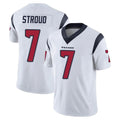 Davalo H.Texans #7 CJ Stroud Player White Limited Vapor Untouchable Home Game Stitched Jerseys