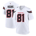 Davalo H.Texans #81 Jayden Higgins Player White Home Game Stitched Jerseys