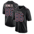 Davalo H.Texans #86 Dalton Schultz Player Black Fashion Home Game Stitched Jerseys