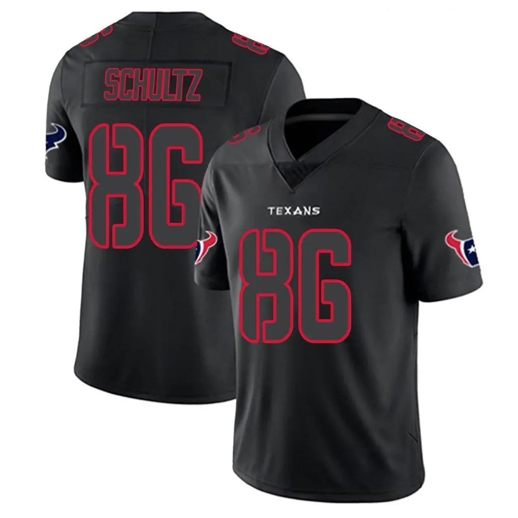 Davalo H.Texans #86 Dalton Schultz Player Black Impact Limited Game Stitched Jerseys
