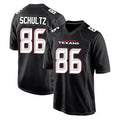 Davalo H.Texans #86 Dalton Schultz Player Carbon Black Fashion Home Game Stitched Jerseys