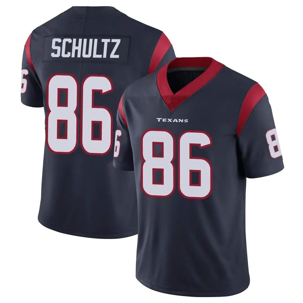 Davalo H.Texans #86 Dalton Schultz Player Navy Limited Vapor Untouchable Home Game Stitched Jerseys