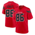 Davalo H.Texans #86 Dalton Schultz Player Red Alternate Home Game Stitched Jerseys