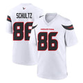 Davalo H.Texans #86 Dalton Schultz Player White Home Game Stitched Jerseys