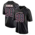 Davalo H.Texans #98 Sheldon Rankins Player Black Fashion Home Game Stitched Jerseys