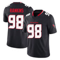 Davalo H.Texans #98 Sheldon Rankins Player Navy Limited Alternate Vapor F.U.S.E. Home Game Stitched Jerseys