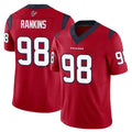 Davalo H.Texans #98 Sheldon Rankins Player Red Limited Vapor F.U.S.E. Home Game Stitched Jerseys
