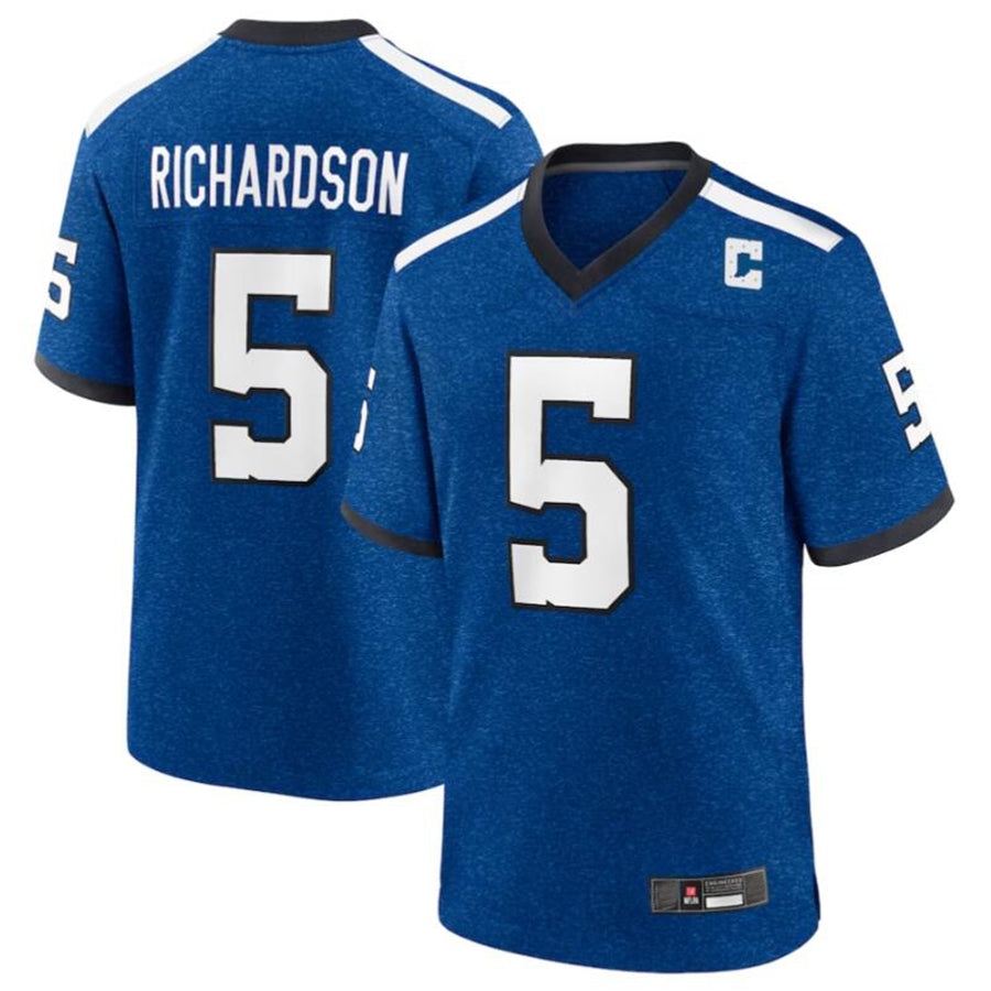 Davalo IN.Colts #5 Anthony Richardson Royal Indiana Nights Alternate Game Jersey American Stitched Jerseys