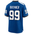 Davalo IN.Colts #99 DeForest Buckner Royal Indiana Nights Alternate Game Jersey American Stitched Football Jerseys