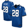 Davalo IN.Colts Indiana Nights Alternate Game Stitched Jerseys - Royal - #28 Jonathan Taylor Player