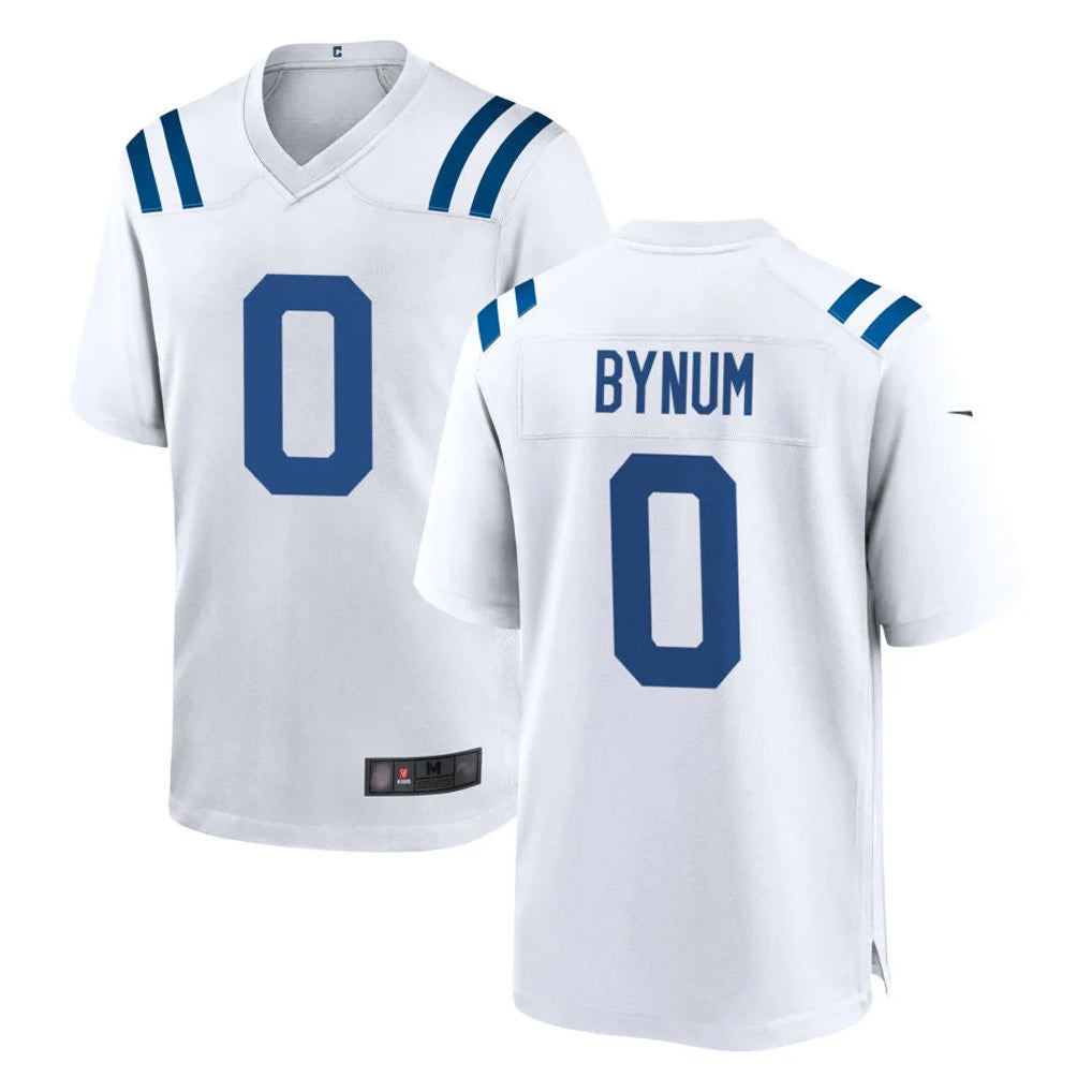 Davalo IN.Colts #0 Camryn Bynum Player White Home Game Stitched Jerseys