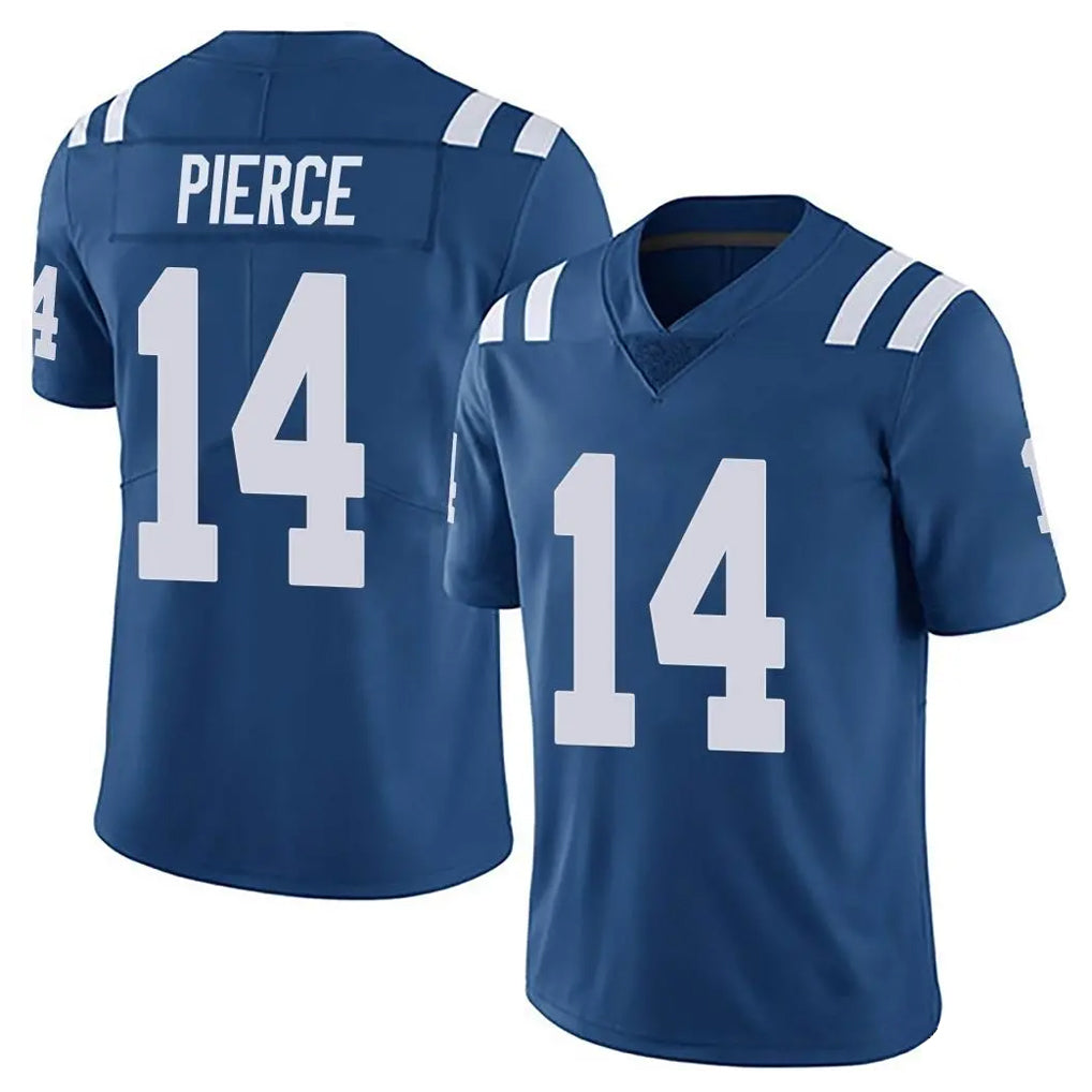 Davalo IN.Colts #14 Alec Pierce Player Royal Limited Vapor Untouchable Home Game Stitched Jerseys