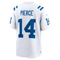Davalo IN.Colts #14 Alec Pierce Player White Home Game Stitched Jerseys