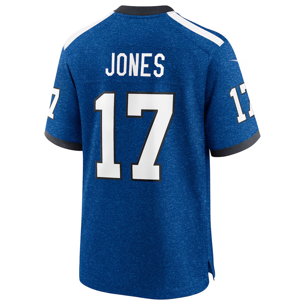 Davalo IN.Colts #17 Daniel Jones Player Alternate 2 Indiana Nights Game Stitched Jerseys