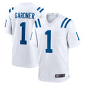 Davalo IN.Colts #1 Sauce Gardner Player White Home Game Stitched Jerseys