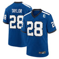 Davalo IN.Colts #28 Jonathan Taylor Player Royal Alternate Indiana Nights Home Game Stitched Jerseys