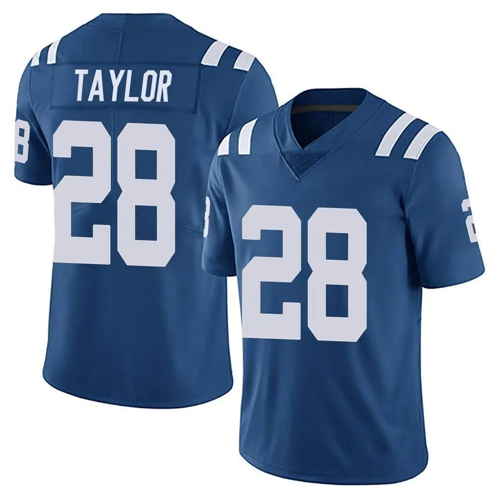 Davalo IN.Colts #28 Jonathan Taylor Player Royal Limited Vapor Untouchable Home Game Stitched Jerseys