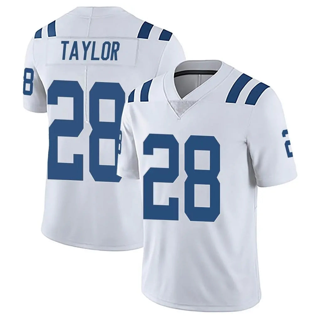 Davalo IN.Colts #28 Jonathan Taylor Player White Limited Vapor Untouchable Home Game Stitched Jerseys