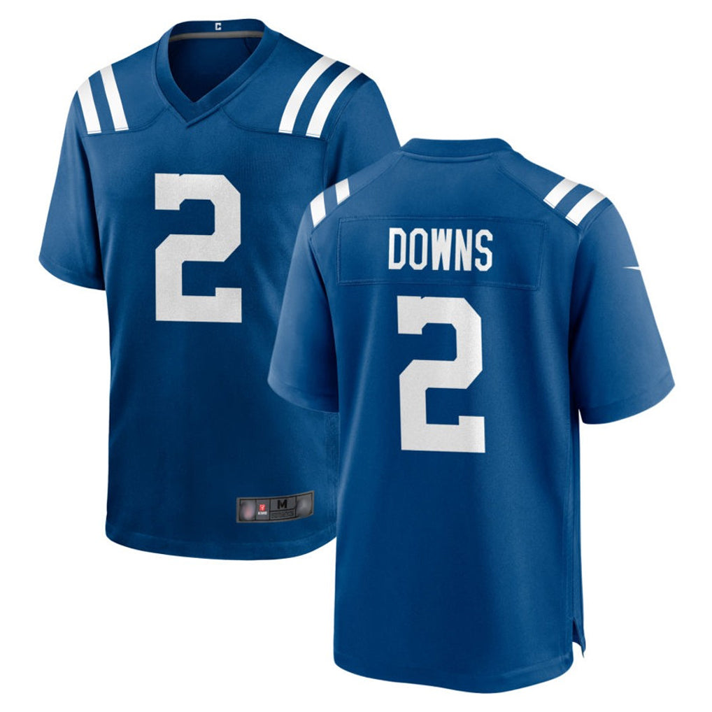 Davalo IN.Colts #2 Josh Downs Player Royal Home Game Stitched Jerseys