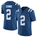 Davalo IN.Colts #2 Josh Downs Player Royal Limited Vapor Untouchable Home Game Stitched Jerseys
