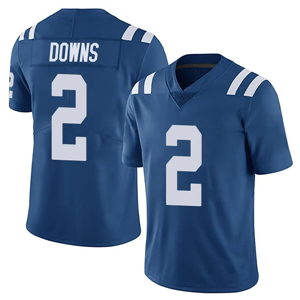 Davalo IN.Colts #2 Josh Downs Player Royal Limited Vapor Untouchable Home Game Stitched Jerseys