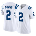 Davalo IN.Colts #2 Josh Downs Player White Limited Vapor F.U.S.E. Home Game Stitched Jerseys