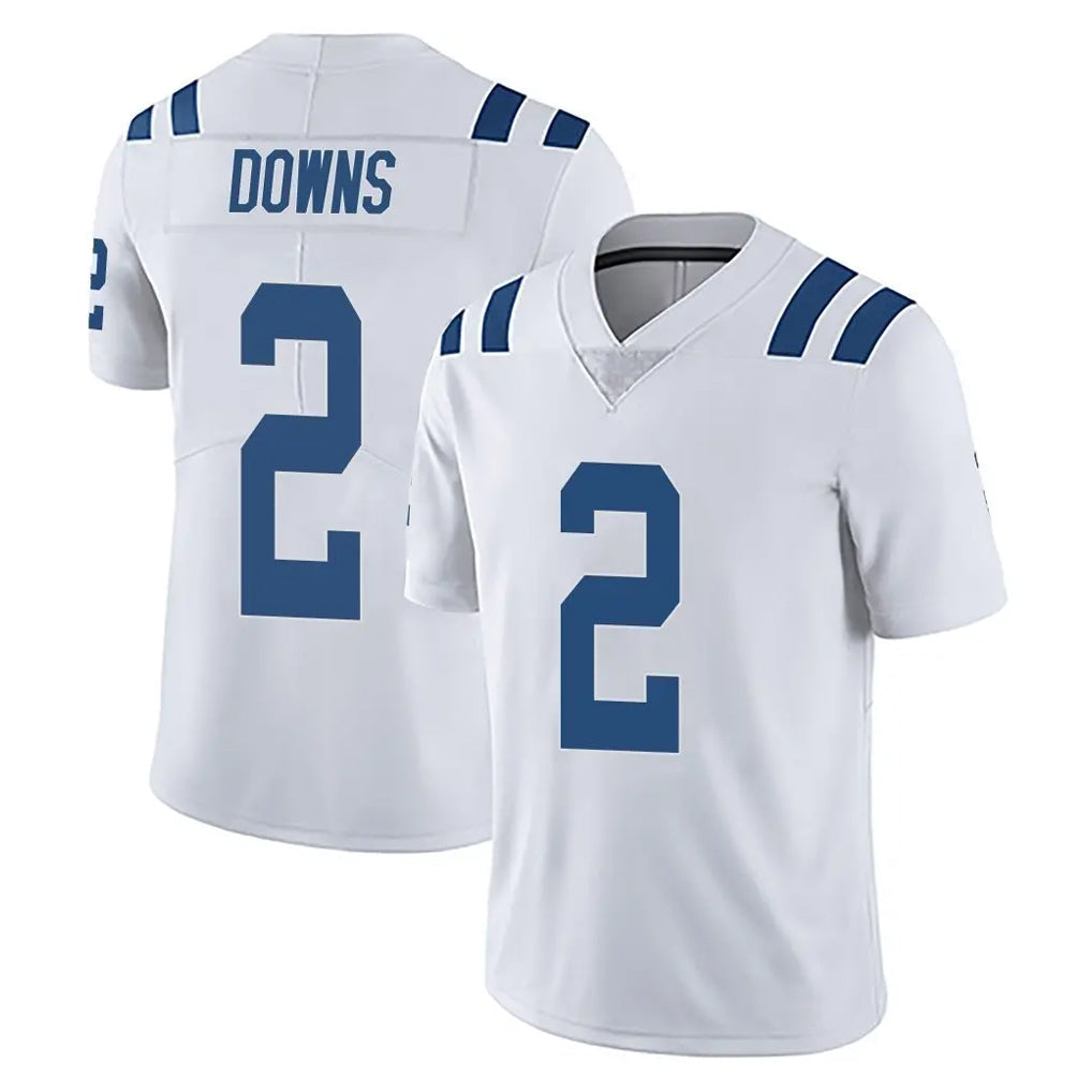 Davalo IN.Colts #2 Josh Downs Player White Limited Vapor Untouchable Home Game Stitched Jerseys