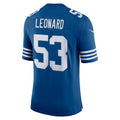 Davalo IN.Colts #53 Darius Leonard Royal Alternate Vapor Limited Stitched Jerseys
