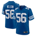 Davalo IN.Colts #56 Quenton Nelson Player Royal Limited Home Game Stitched Jerseys