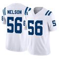 Davalo IN.Colts #56 Quenton Nelson Player White Limited Vapor F.U.S.E. Home Game Stitched Jerseys