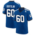 Davalo IN.Colts #60 Tanor Bortolini Player Royal Alternate Indiana Nights Home Game Stitched Jerseys
