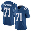 Davalo IN.Colts #71 Matt Goncalves Player Royal Limited Vapor Untouchable Home Game Stitched Jerseys