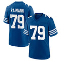Davalo IN.Colts #79 Bernhard Raimann Player Royal Limited Home Game Stitched Jerseys