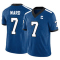 Davalo IN.Colts #7 Charvarius Ward Sr. Player Royal Limited Indiana Nights Alternate Vapor F.U.S.E. Home Game Stitched Jerseys